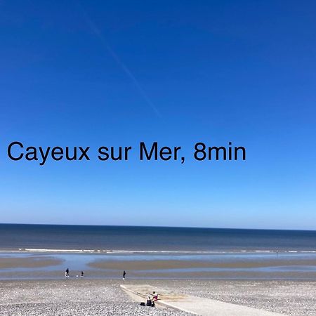La Vue De Chateau, Maison Neuve En Baie De Somme Vaudricourt Exterior foto